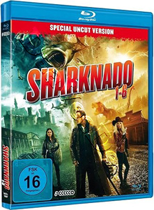 Sharknado 1-6 | Sharknado / Sharknado 2: The Second One / Sharknado 3: Oh Hell No! / Sharknado 4: The 4th Awakens / Sharknado 5: Global Swarming / The Last Sharknado: It
